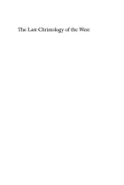 Product cover for The Last Christology of the West