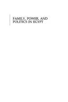 Product cover for Family, Power, and Politics in Egypt