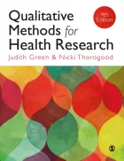 Product cover for Qualitative Methods for Health Research