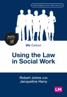 Product cover for Using the Law in Social Work