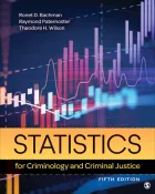 Product cover for Statistics for Criminology and Criminal Justice