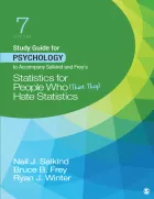 Product cover for Study Guide for Psychology to Accompany Salkind and Frey′s Statistics for People Who (Think They) Hate Statistics