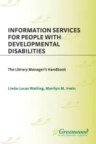 Product cover for Information Services for People with Developmental Disabilities