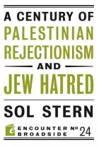 Product cover for Century of Palestinian Rejectionism and Jew Hatred
