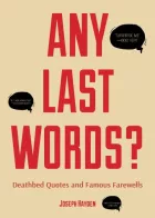 Product cover for Any Last Words?