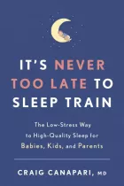 Product cover for It's Never Too Late to Sleep Train