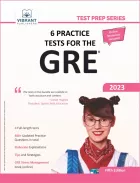 Product cover for 6 Practice Tests for the GRE