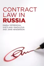 Product cover for Contract Law in Russia
