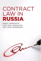 Product cover for Contract Law in Russia