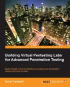 Product cover for Building Virtual Pentesting Labs for Advanced Penetration Testing