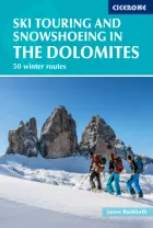 Product cover for Ski Touring and Snowshoeing in the Dolomites