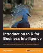 Product cover for Introduction to R for Business Intelligence