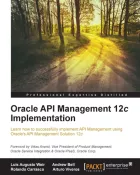 Product cover for Oracle API Management 12c Implementation