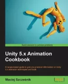 Product cover for Unity 5.x Animation Cookbook