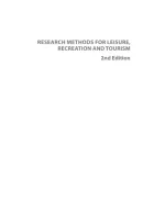 Product cover for Research Methods for Leisure, Recreation and Tourism