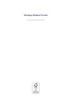 Product cover for Managing Religious Tourism