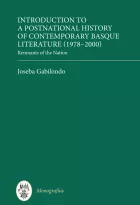 Product cover for Introduction to a Postnational History of Contemporary Basque Literature (1978-2000)
