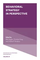 Product cover for Behavioral Strategy in Perspective