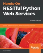 Product cover for Hands-On RESTful Python Web Services