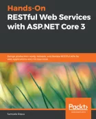 Product cover for Hands-On RESTful Web Services with ASP.NET Core 3