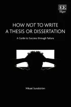 Product cover for How Not to Write a Thesis or Dissertation