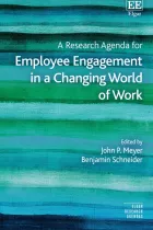 Product cover for Research Agenda for Employee Engagement in a Changing World of Work