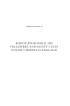 Product cover for Bishop Æthelwold, his Followers, and Saints&#039; Cults in Early Medieval England