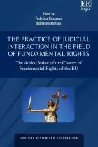 Product cover for Practice of Judicial Interaction in the Field of Fundamental Rights