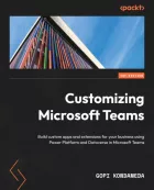 Product cover for Customizing Microsoft Teams