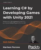 Product cover for Learning C# by Developing Games with Unity 2021