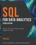 Product cover for SQL for Data Analytics