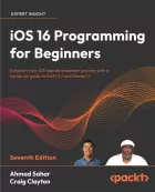 Product cover for iOS 16 Programming for Beginners