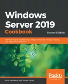 Product cover for Windows Server 2019 Cookbook