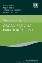 Product cover for Elgar Introduction to Organizational Paradox Theory
