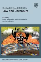 Product cover for Research Handbook on Law and Literature