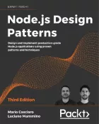 Product cover for Node.js Design Patterns