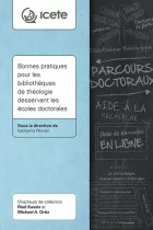 Product cover for Bonnes pratiques pour les bibliothèques de théologie desservant les écoles doctorales