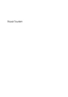 Product cover for Royal Tourism