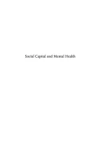 Product cover for Social Capital and Mental Health