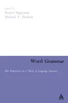 Product cover for Word Grammar
