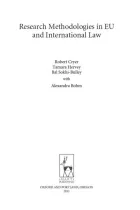 Product cover for Research Methodologies in EU and International Law