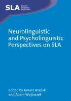 Product cover for Neurolinguistic and Psycholinguistic Perspectives on SLA
