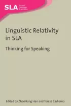 Product cover for Linguistic Relativity in SLA