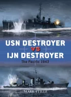Product cover for USN Destroyer vs IJN Destroyer