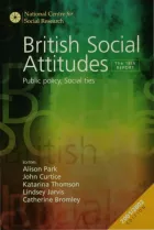 Product cover for British Social Attitudes