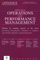 Product cover for Effective Operations and Performance Management