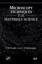 Product cover for Microscopy Techniques for Materials Science