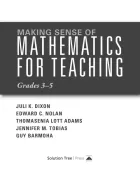 Product cover for Making Sense of Mathematics for Teaching, Grades 3-5