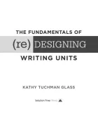 Product cover for Fundamentals of (Re)designing Writing Units, The
