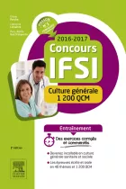 Product cover for Concours IFSI 2016-2017 - Culture générale - 1 200 QCM